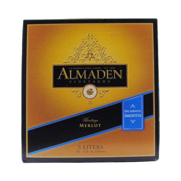 Almaden Merlot Box Wine 5L