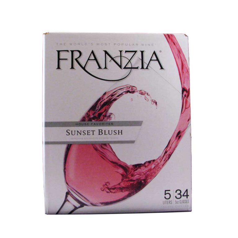 Franzia Sunset Blush Box Wine 5L Elma Wine & Liquor