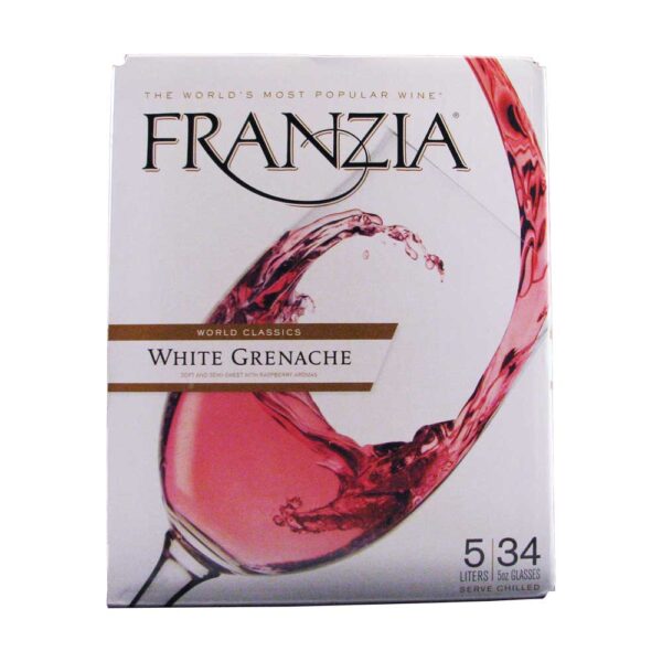 Franzia White Grenache Box Wine 5L