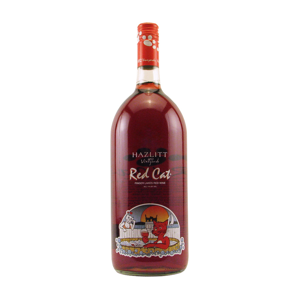 Hazlitt Red Cat 1.5L Elma Wine & Liquor