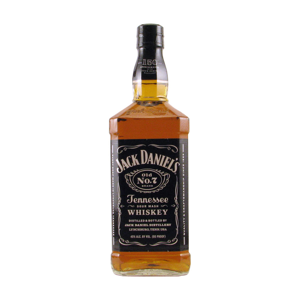 Jack Daniels Black Tennessee Whiskey 1L - Elma Wine & Liquor