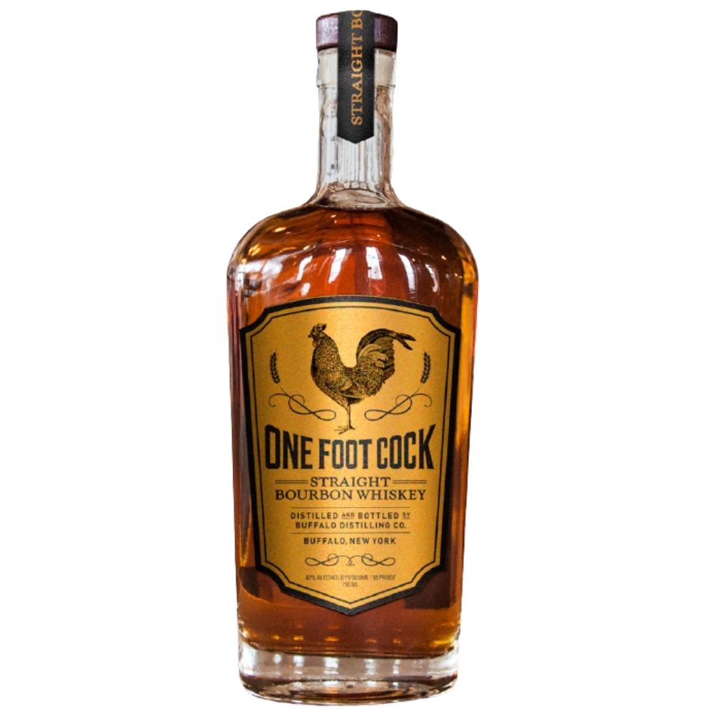 Buffalo Distilling One Foot Cock Straight Bourbon 750ml Elma Wine