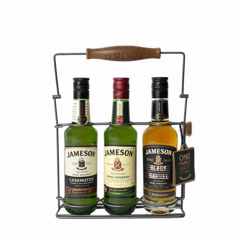 Jameson Irish Whiskey Trilogy Gift Set 200ml x 3 Elma
