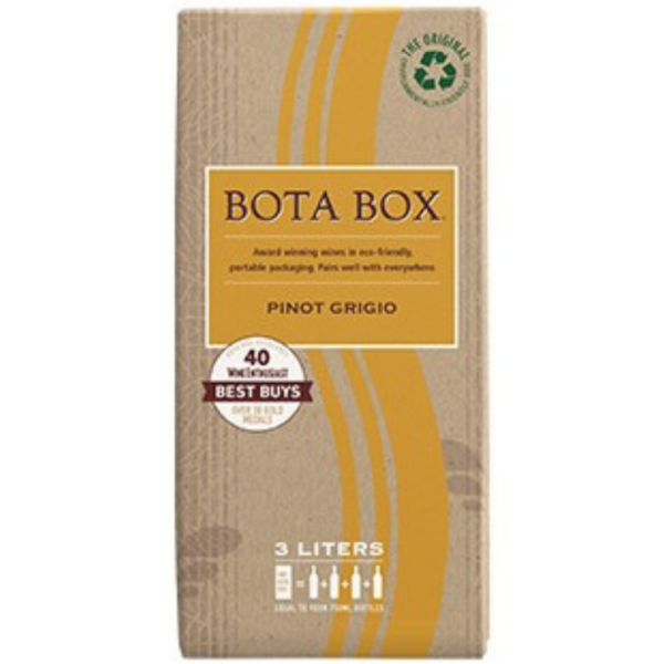 Bota Box Wine Pinot Grigio Box Wine 3L