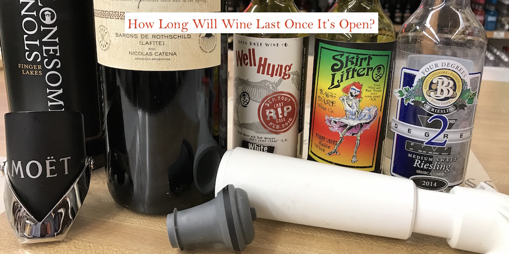 How Long Will Wine Last Once Open?