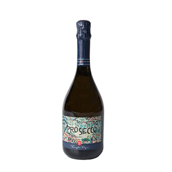 Pasqua Romeo & Juliet Prosecco 750ml - Delicious Prosecco with an image of the Romeo & Juliet wall in Italy. White Sparkling Wine - Brut