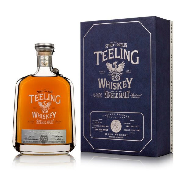 Teeling 24 Year Old Single Malt Irish Whiskey 750ml
