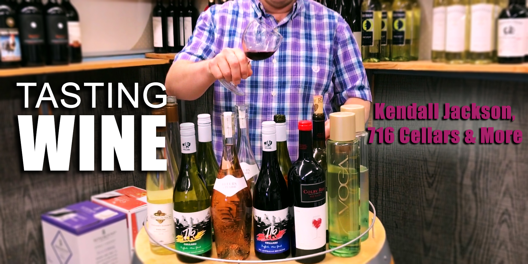 Tasting Wines | Kendall Jackson, 716 Cellars, Rosé, & Moscato