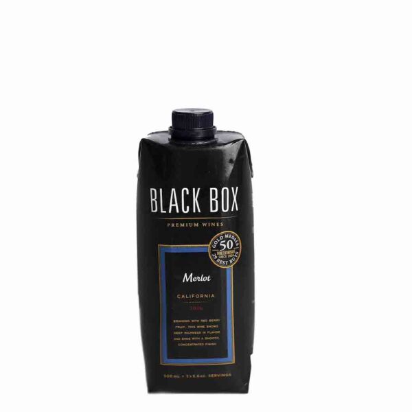 Black Box Merlot Tetra Box Wine 500ml