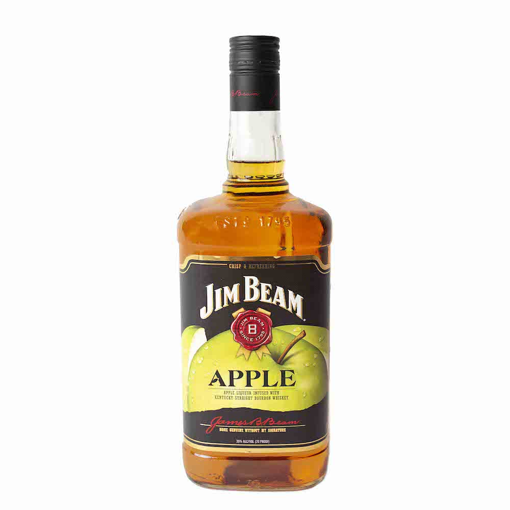 Liquor - & Wine 1.75L Liqueur Bourbon Beam Elma Jim Apple