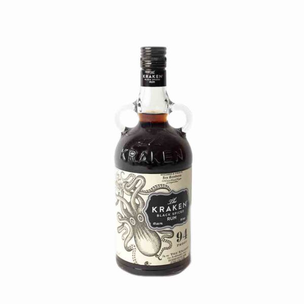 The Kraken Black Spiced Rum White Label 750ml