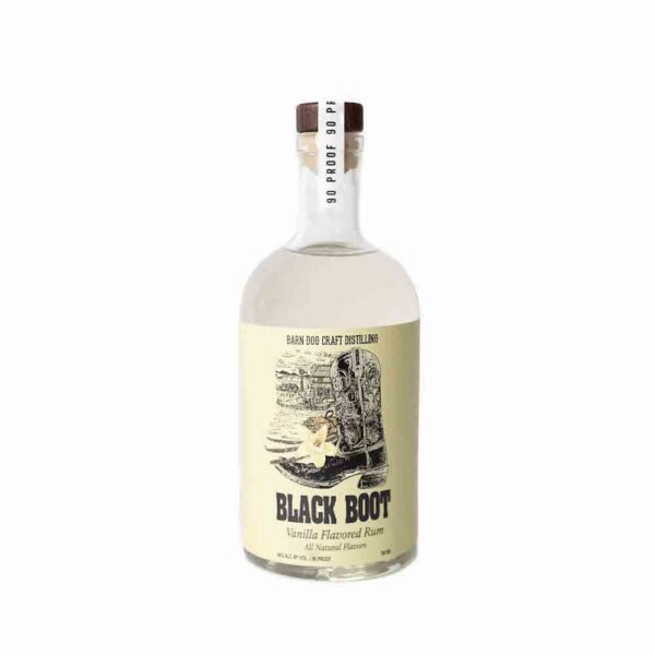 Barn Dog Craft Distilling Black Boot Vanilla Rum 750ml