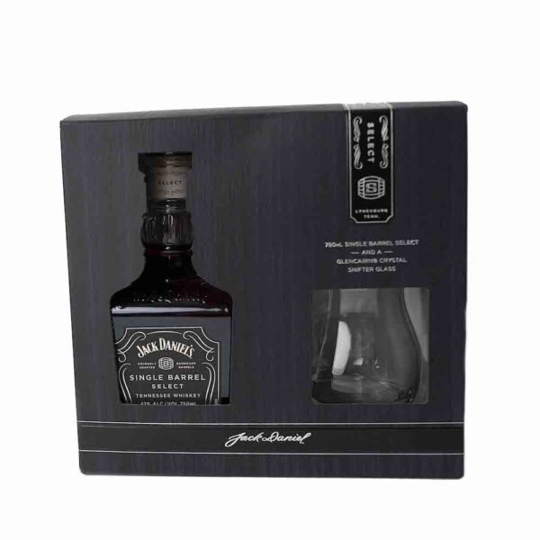 Jack Daniels Single Barrel Select Gift Set 750ml