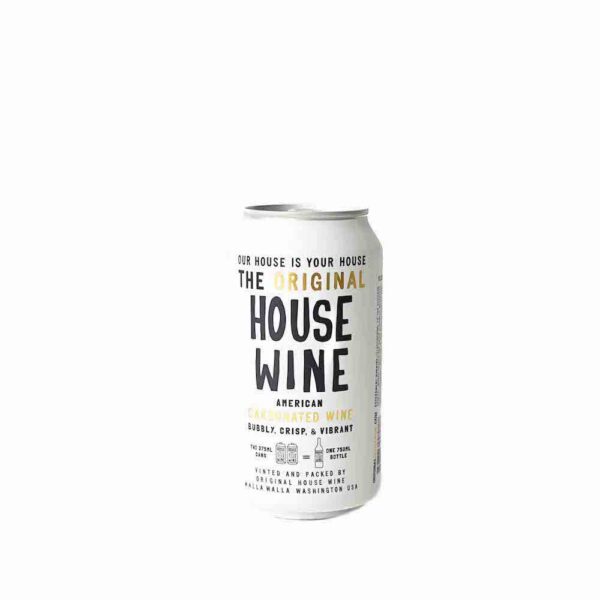 House Wine Brut Bubbles Can 375ML