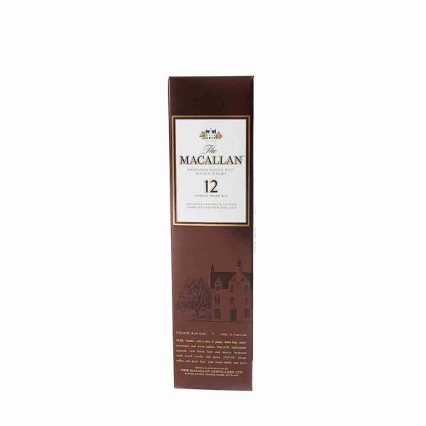 The Macallan 12 Year Sherry Cask Single Malt Scotch Whisky 750ml