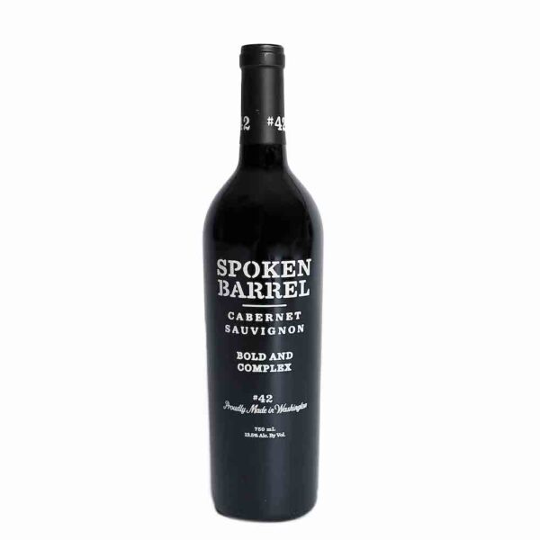 Spoken Barrel Cabernet Sauvignon 2015 750ml