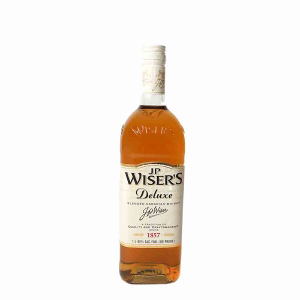 JP Wisers Deluxe Blended Canadian Rye Whiskey 1L