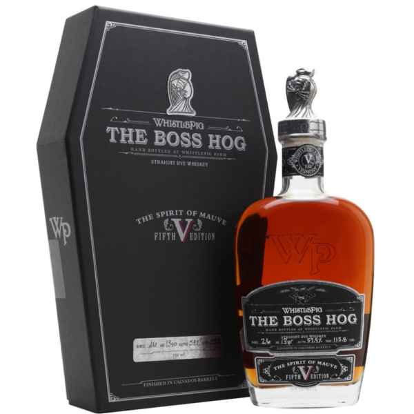 WhistlePig The Boss Hog Spirit Of Mauve Fifth Edition Straight Rye Whiskey 750ml