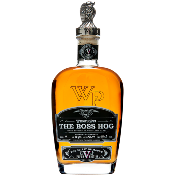 WhistlePig The Boss Hog Spirit Of Mauve Fifth Edition Straight Rye Whiskey 750ml