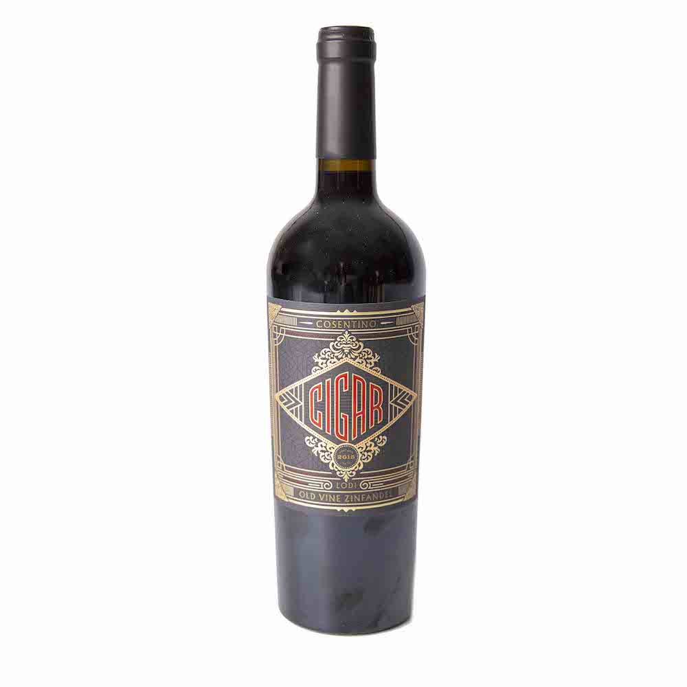 Cigar Old Vine Zinfandel 2018 750ml - Elma Wine & Liquor