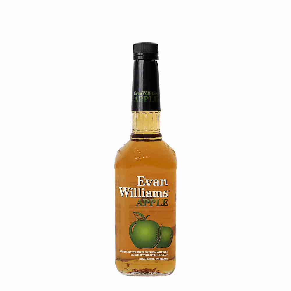 Evan Williams Bourbon Apple 750mL Elma Wine & Liquor