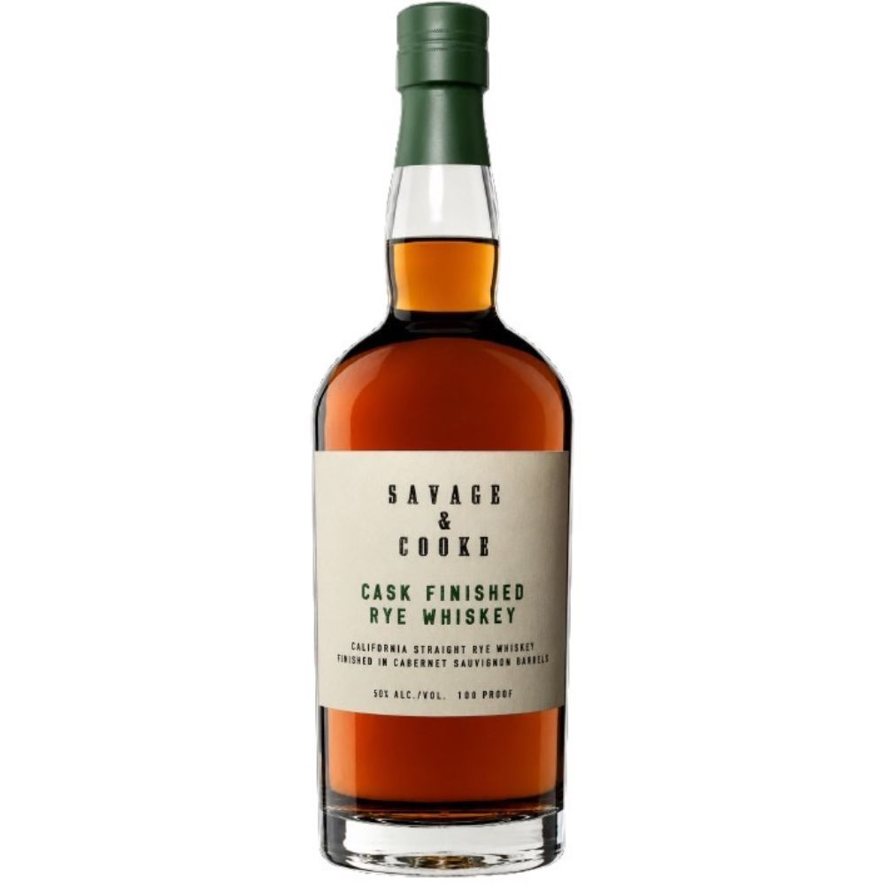 Savage & Cooke Cask Finished Rye Whiskey Savage & Cooke Cask Finished Rye Whiskey 750ml