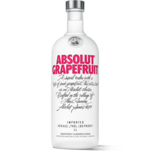 Absolut Vodka Grapefruit 1L