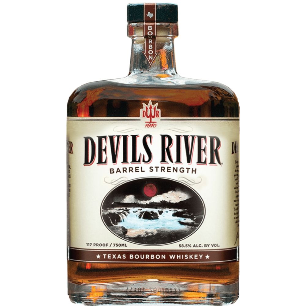 Devils River Barrel Strength Texas Bourbon Whiskey 750ml
