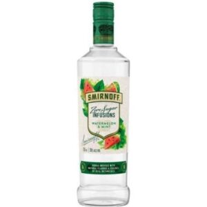 Smirnoff Zero Sugar Infusions Watermelon & Mint Vodka 750mL