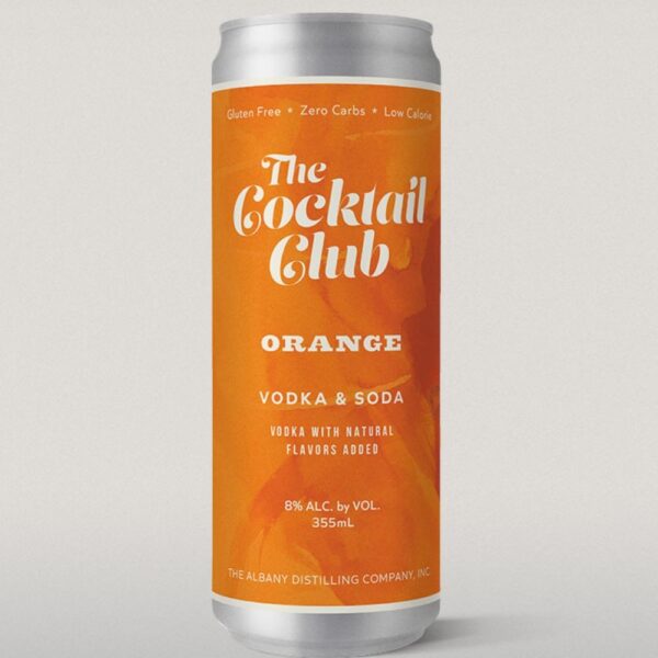 The Cocktail Club Orange Vodka Soda 355ml