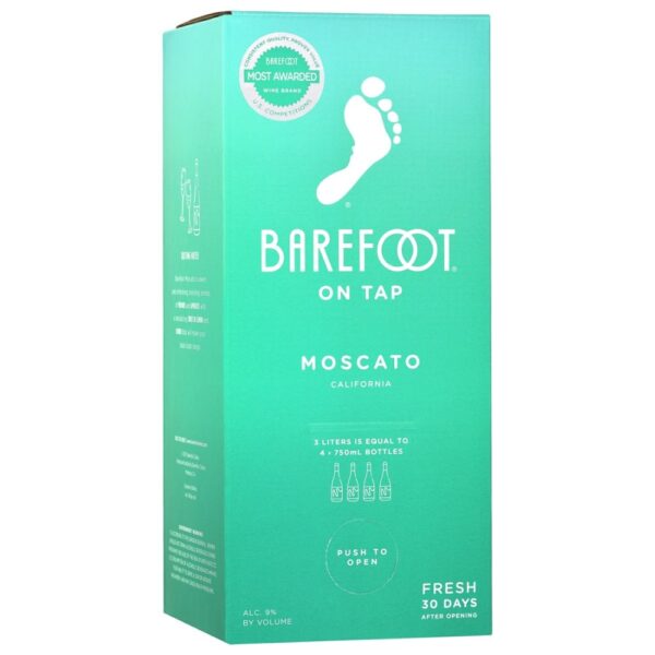 Barefoot On Tap Moscato Box 3L