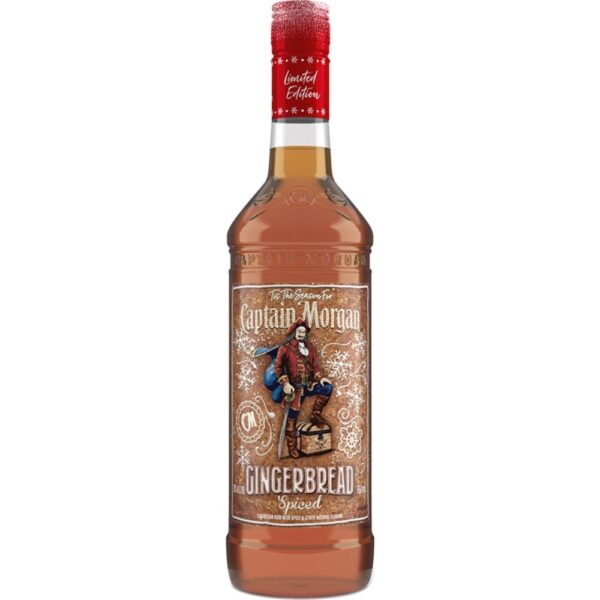 Captain Morgan Limited Edition Gingerbread Spiced Rum 750ML