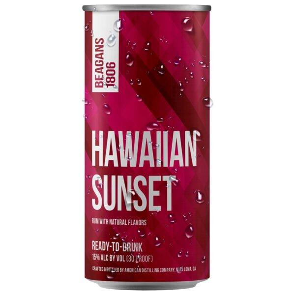 Beagans 1806 Hawaiian Sunset Cocktail 200mL