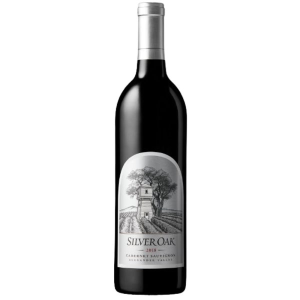 Silver Oak Alexander Valley Cabernet Sauvignon 2018 750mL