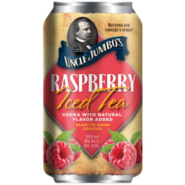 Uncle Jumbos Raspberry Iced Tea Cocktail 355mL