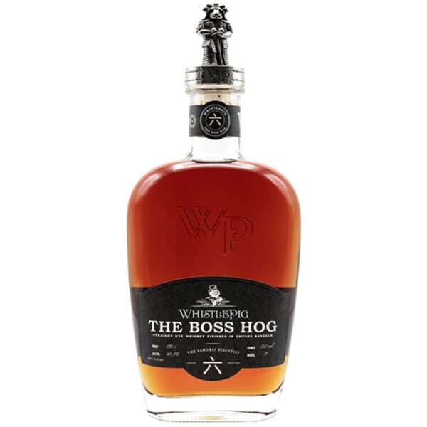 WhistlePig The Boss Hog The Samurai Scientist Sixth Edition Single Barrel Straight Rye Whiskey 750mL