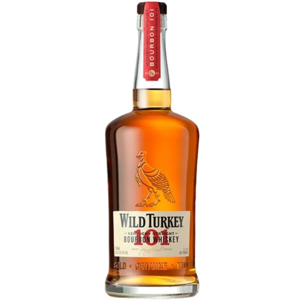 Wild Turkey 101 Bourbon Whiskey Wild Turkey Bourbon 101 1L