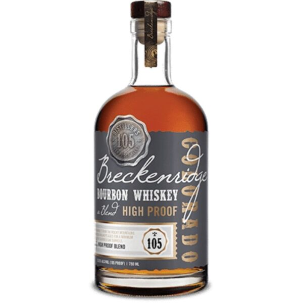 Breckenridge Distillery High Proof Blended Bourbon Whiskey 750mL