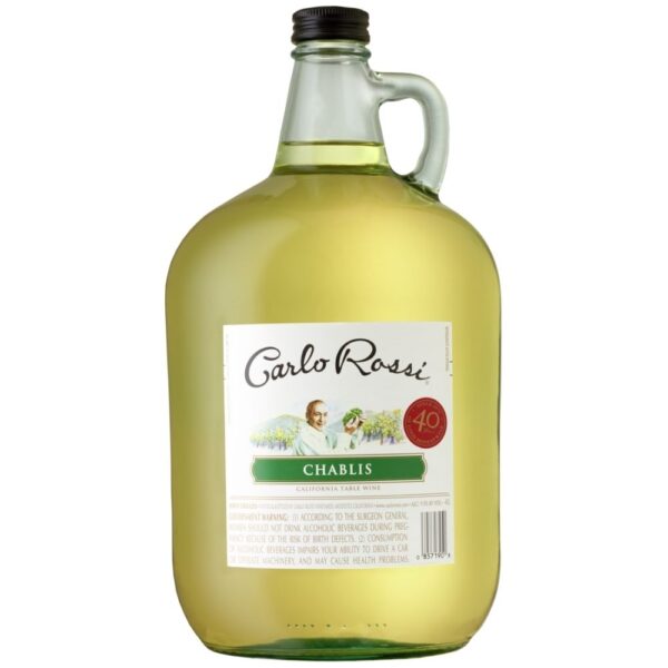 Carlo Rossi Chablis Wine Jug 4L