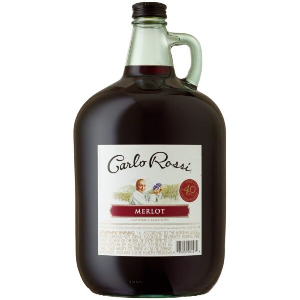 Carlo Rossi Merlot Wine Jug 4L