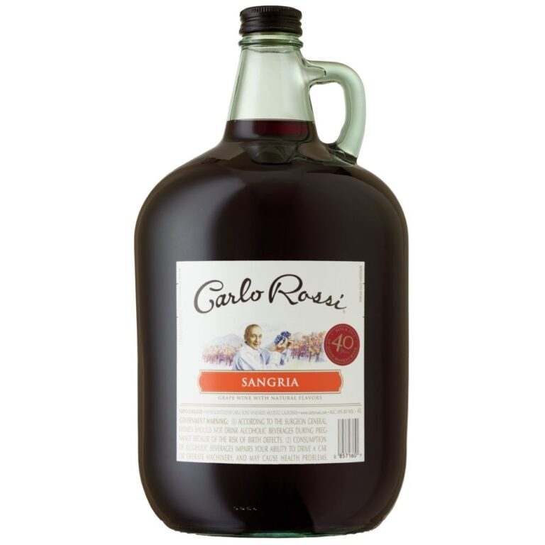 Carlo Rossi Sangria Wine Jug 4L Elma Wine & Liquor