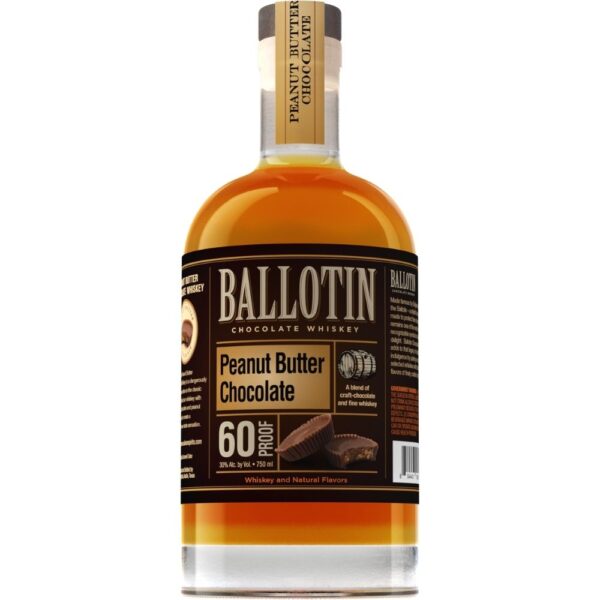 Ballotin Chocolate Peanut Butter Whiskey 750mL