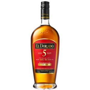 El Dorado Cask Aged 5 Year Old Rum 750mL