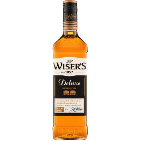 J.P. Wiser's Deluxe Blended Canadian Rye Whiskey 1.75L