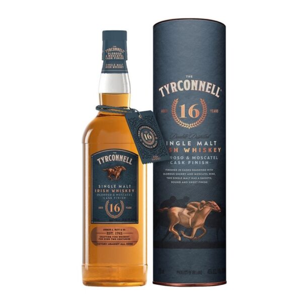 Tyrconnell 16 Year Single Malt Irish Whiskey Oloroso & Moscatel Cask Finish 750ml