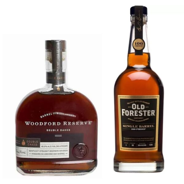 Old Forester & Woodford Reserve Double Oak Store Pick Combo