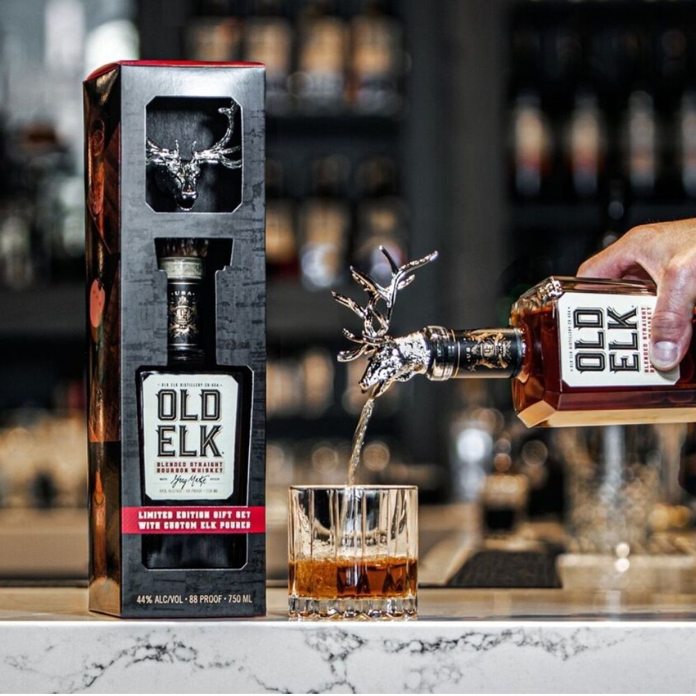 Old Elk Blended Straight Bourbon Whiskey