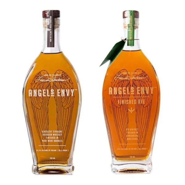 Angels Envy Bourbon & Rye 750ml Bundle