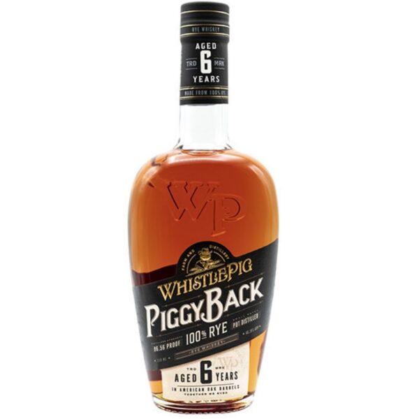 WhistlePig Piggy Back 6 Year Old Rye 750mL