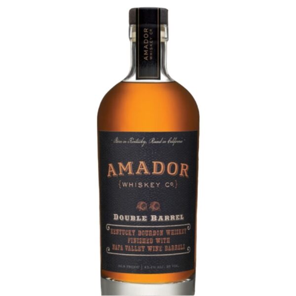 Amador Whiskey Co. Double Barrel Bourbon Whiskey 750mL